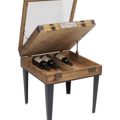 KARE Design Tische-Beistelltisch Collector Nature 55X55Cm