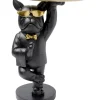 KARE Design Tische-Beistelltisch Cool Bulldog Tray Schwarz 34X55Cm