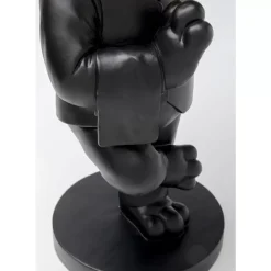 KARE Design Tische-Beistelltisch Cool Bulldog Tray Schwarz 34X55Cm