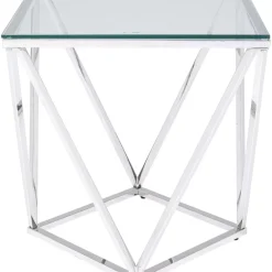 KARE Design Tische-Beistelltisch Cristallo 50X50Cm
