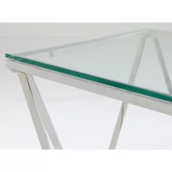 KARE Design Tische-Beistelltisch Cristallo 50X50Cm