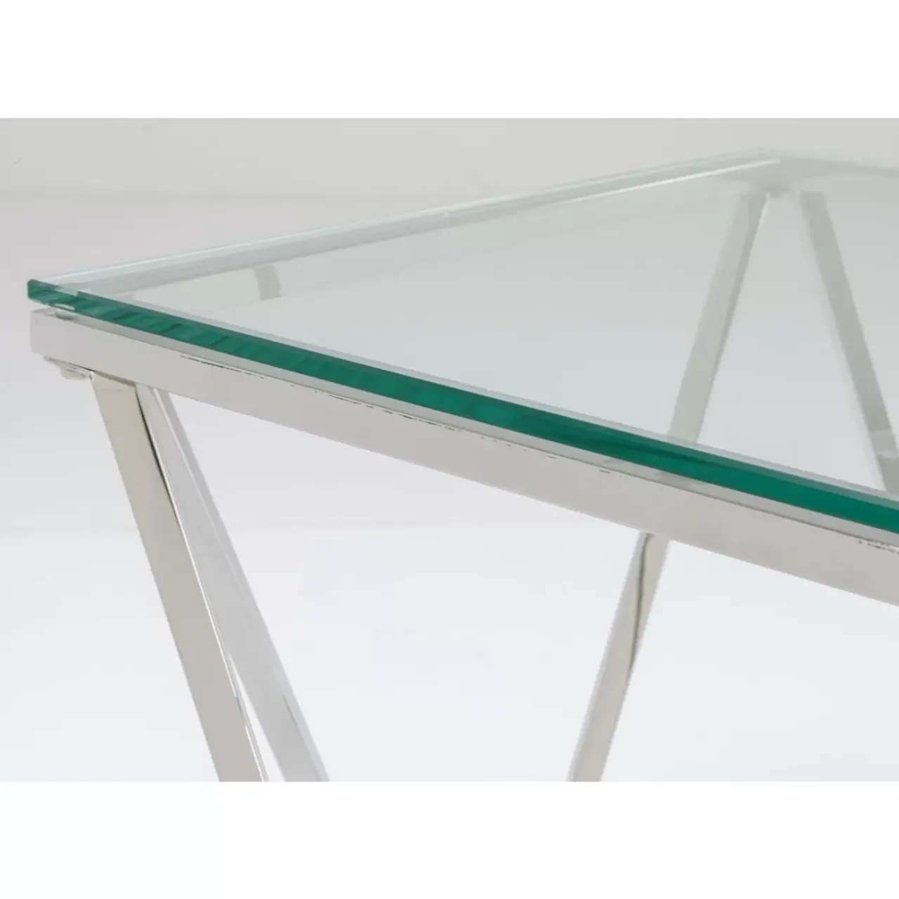 KARE Design Tische-Beistelltisch Cristallo 50X50Cm