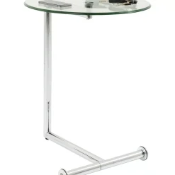 KARE Design Tische-Beistelltisch Easy Living Klarglas O46Cm