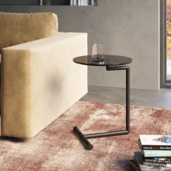 KARE Design Tische-Beistelltisch Easy Living Schwarz O46Cm