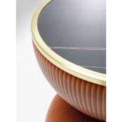 KARE Design Tische-Beistelltisch Endless Vegas Orange O47Cm