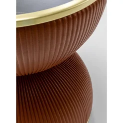 KARE Design Tische-Beistelltisch Endless Vegas Orange O47Cm