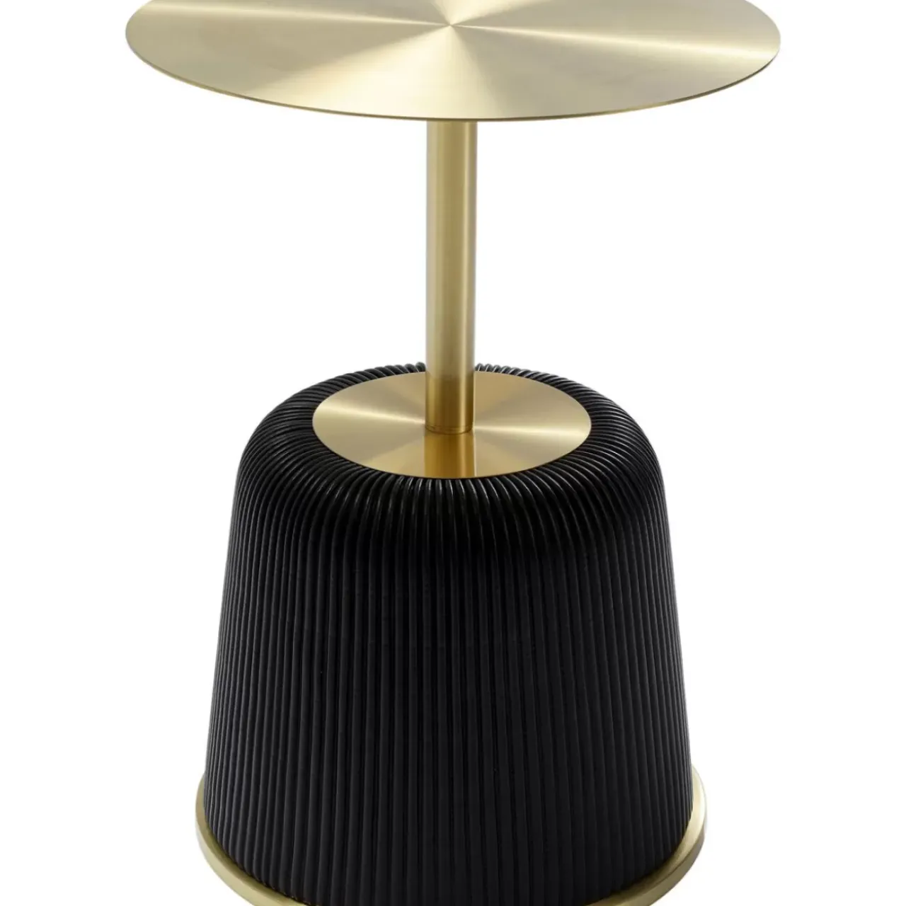 KARE Design Tische-Beistelltisch Endless Vegas Schwarz O40Cm