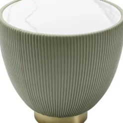 KARE Design Tische-Beistelltisch Endless Vegas Grun O47Cm