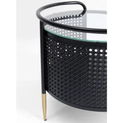 KARE Design Tische-Beistelltisch Fence O45Cm