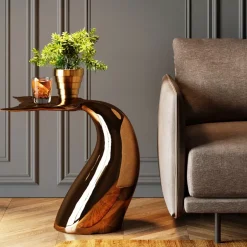 KARE Design Tische-Beistelltisch Fin 58X56Cm