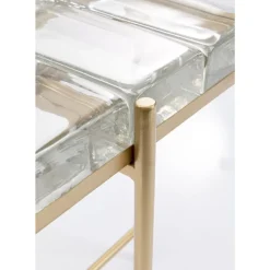 KARE Design Tische-Beistelltisch Iceline Gold 43X33Cm