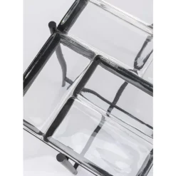 KARE Design Tische-Beistelltisch Iceline Schwarz 43X33Cm