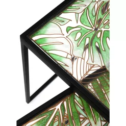 KARE Design Tische-Beistelltisch Jungle (3/Set)