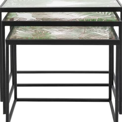 KARE Design Tische-Beistelltisch Jungle (3/Set)