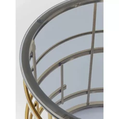KARE Design Tische-Beistelltisch Jupiter Gold O55Cm