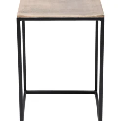 KARE Design Tische-Beistelltisch Loft Square Vintage (3/Set) 41X41Cm