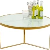 KARE Design Tische-Beistelltisch Marble Gold O55