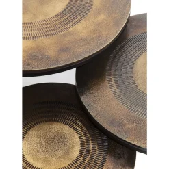 KARE Design Tische-Beistelltisch Marrakesh (3/Set) O48Cm