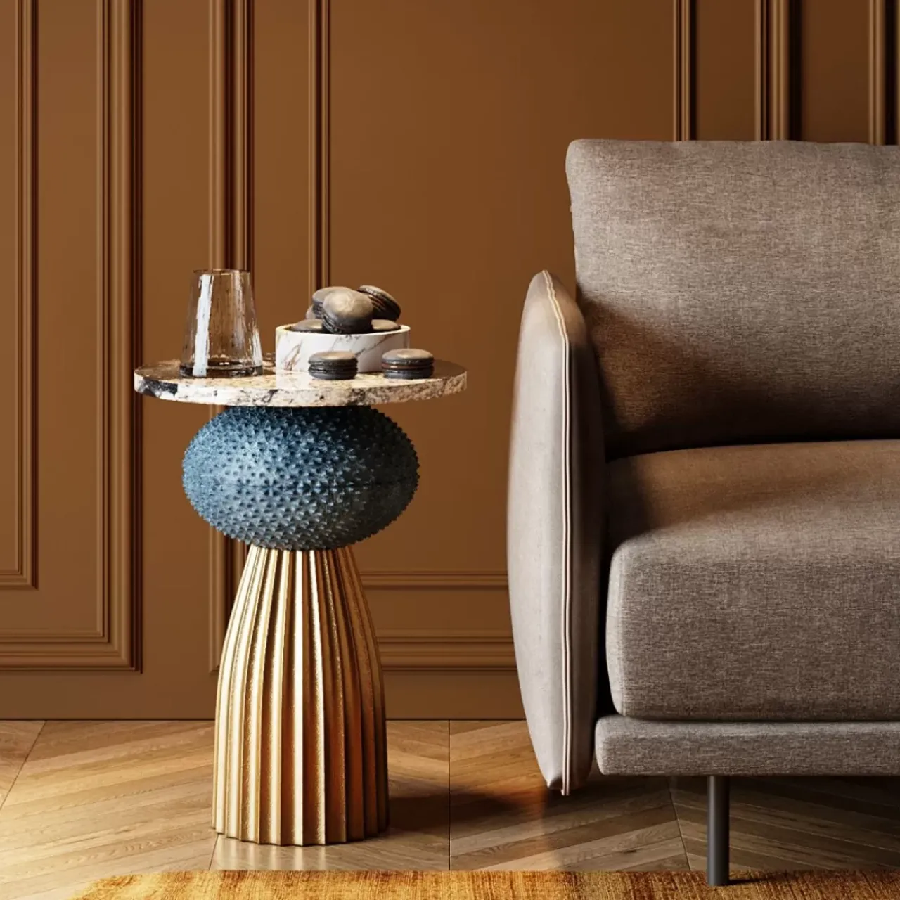 KARE Design Tische-Beistelltisch Masha O43Cm