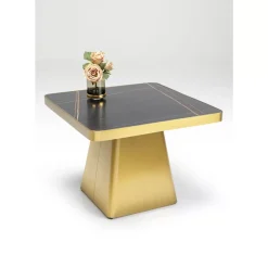 KARE Design Tische-Beistelltisch Miler Gold 60X60Cm