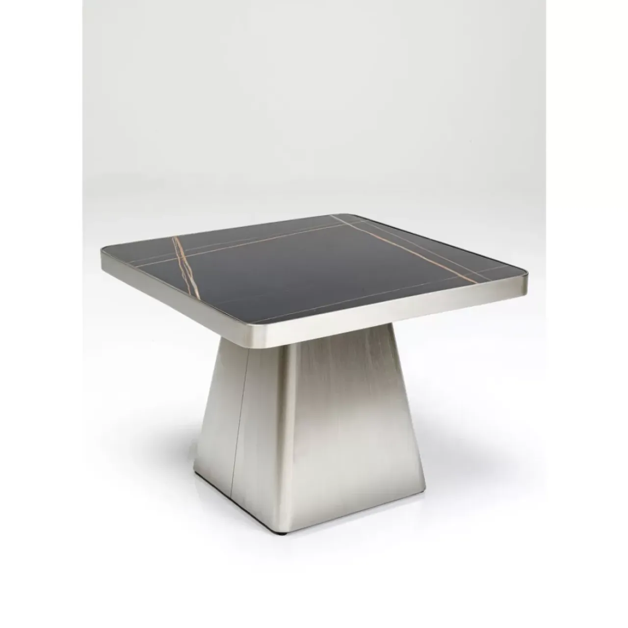 KARE Design Tische-Beistelltisch Miler Silber 60X60Cm