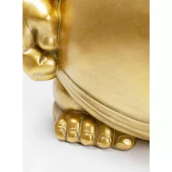 KARE Design Tische-Beistelltisch Monk Gold O54Cm