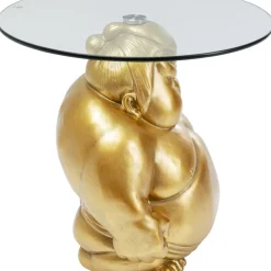 KARE Design Tische-Beistelltisch Monk Gold O54Cm