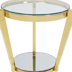 KARE Design Tische-Beistelltisch Monocolo Gold O50Cm