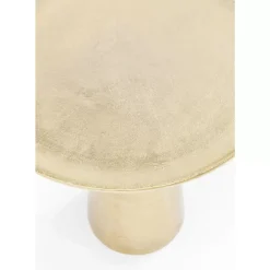 KARE Design Tische-Beistelltisch Plateau Uno Messing O45Cm