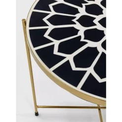 KARE Design Tische-Beistelltisch Priya Schwarz (2/Set)