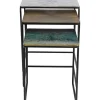 KARE Design Tische-Beistelltisch Ray Square (3/Set)