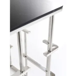 KARE Design Tische-Beistelltisch Rome Silber 40X40Cm