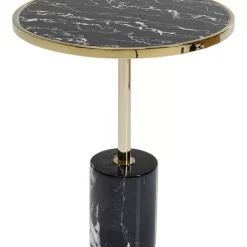 KARE Design Tische-Beistelltisch San Remo Base Schwarz O46Cm