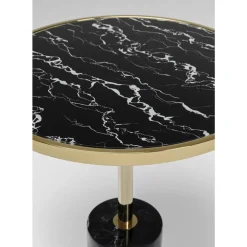 KARE Design Tische-Beistelltisch San Remo Base Schwarz O46Cm
