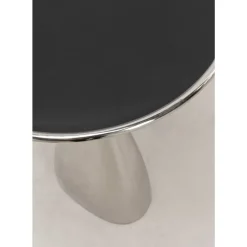 KARE Design Tische-Beistelltisch Spacey Silber O36Cm