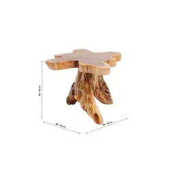 KARE Design Tische-Beistelltisch Tree Gros Natur