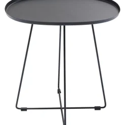 KARE Design Outdoormöbel-Beistelltisch Turin Schwarz