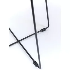 KARE Design Outdoormöbel-Beistelltisch Turin Schwarz