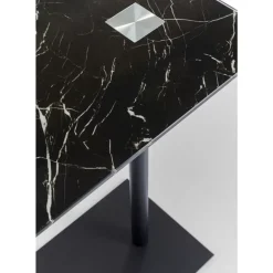KARE Design Tische-Beistelltisch West Coast Schwarz Marble 50X34Cm