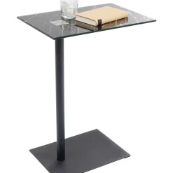 KARE Design Tische-Beistelltisch West Coast Schwarz Marble 50X34Cm
