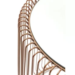 KARE Design Tische-Beistelltisch Wire Copper (2/Set) O44Cm