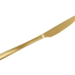 KARE Design Geschirr & Tischaccessoires-Besteck Gloria Matt Gold (16-Tlg.)