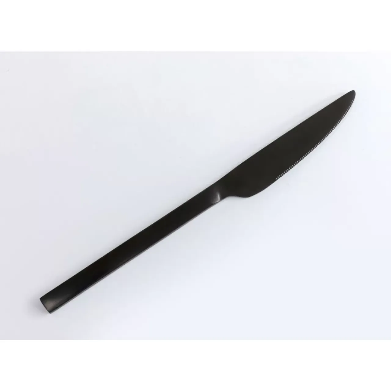 KARE Design Geschirr & Tischaccessoires-Besteck Gloria Matt Schwarz (16-Tlg.)