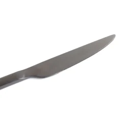 KARE Design Geschirr & Tischaccessoires-Besteck Gloria Matt Schwarz (16-Tlg.)