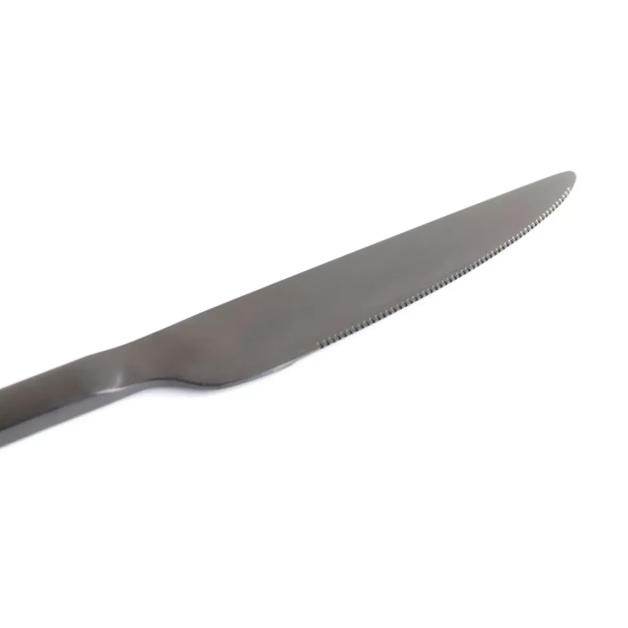 KARE Design Geschirr & Tischaccessoires-Besteck Gloria Matt Schwarz (16-Tlg.)