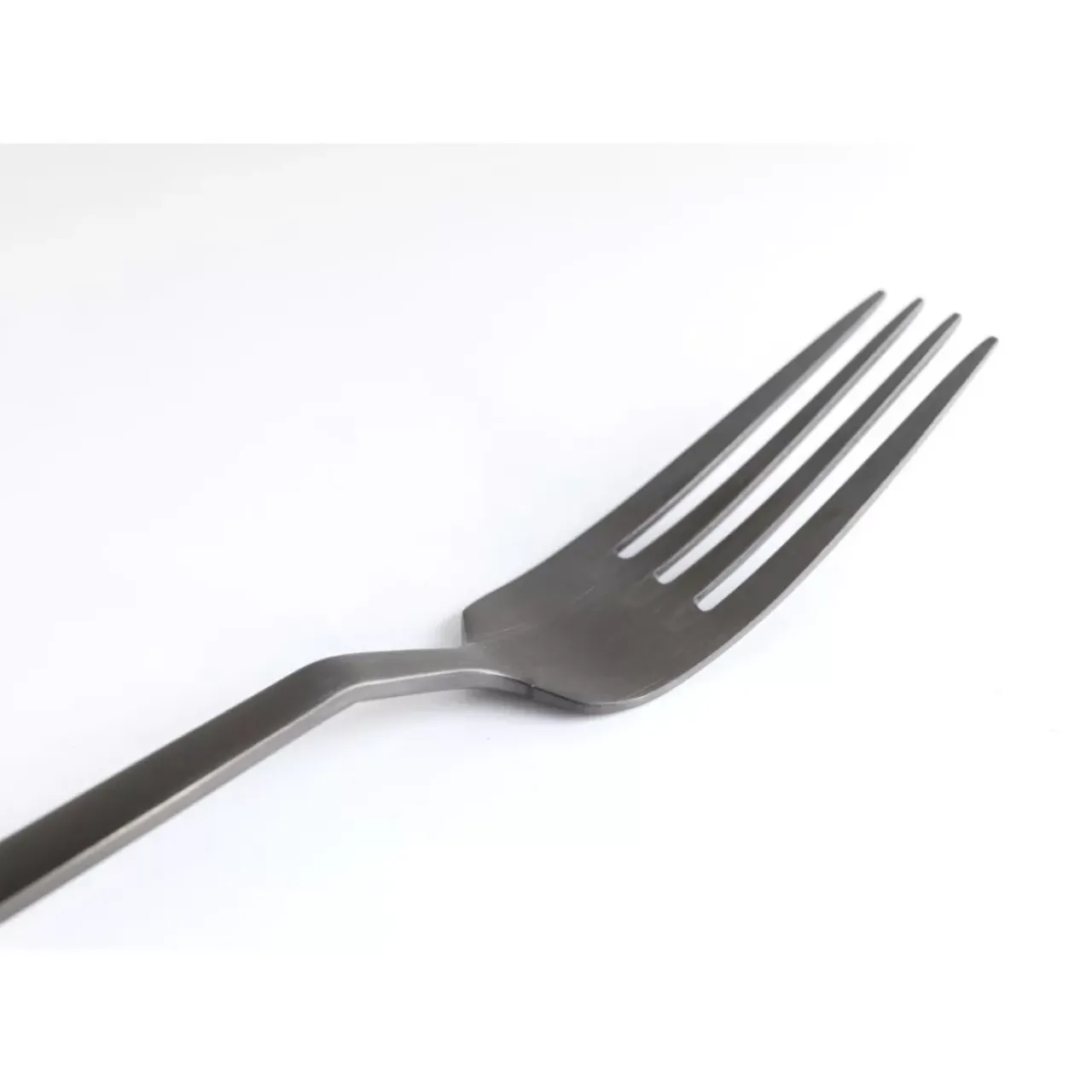 KARE Design Geschirr & Tischaccessoires-Besteck Gloria Matt Schwarz (16-Tlg.)