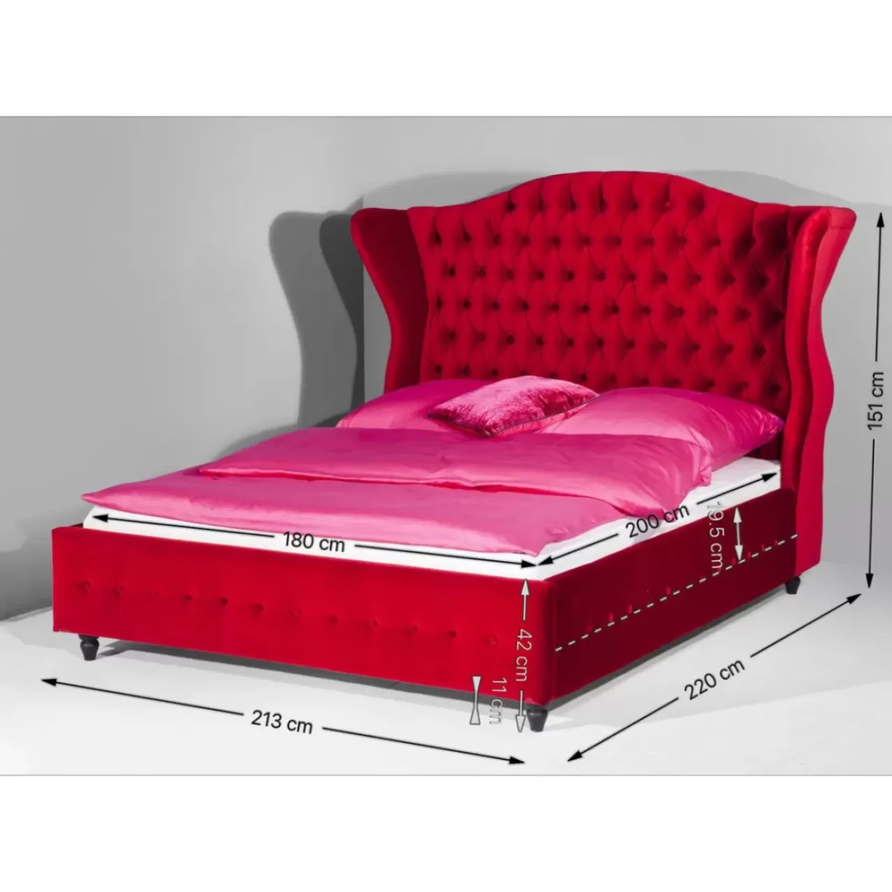 KARE Design Betten-Bett City Spirit Graphit 180X200Cm