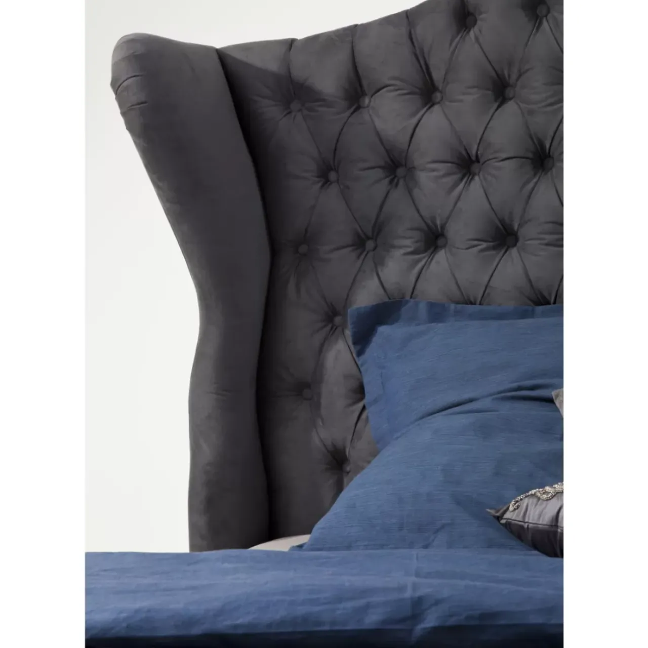 KARE Design Betten-Bett City Spirit Graphit 160X200Cm