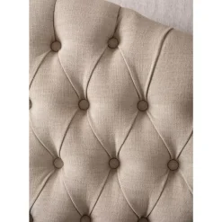 KARE Design Betten-Bett City Spirit Linen Natural 180X200Cm