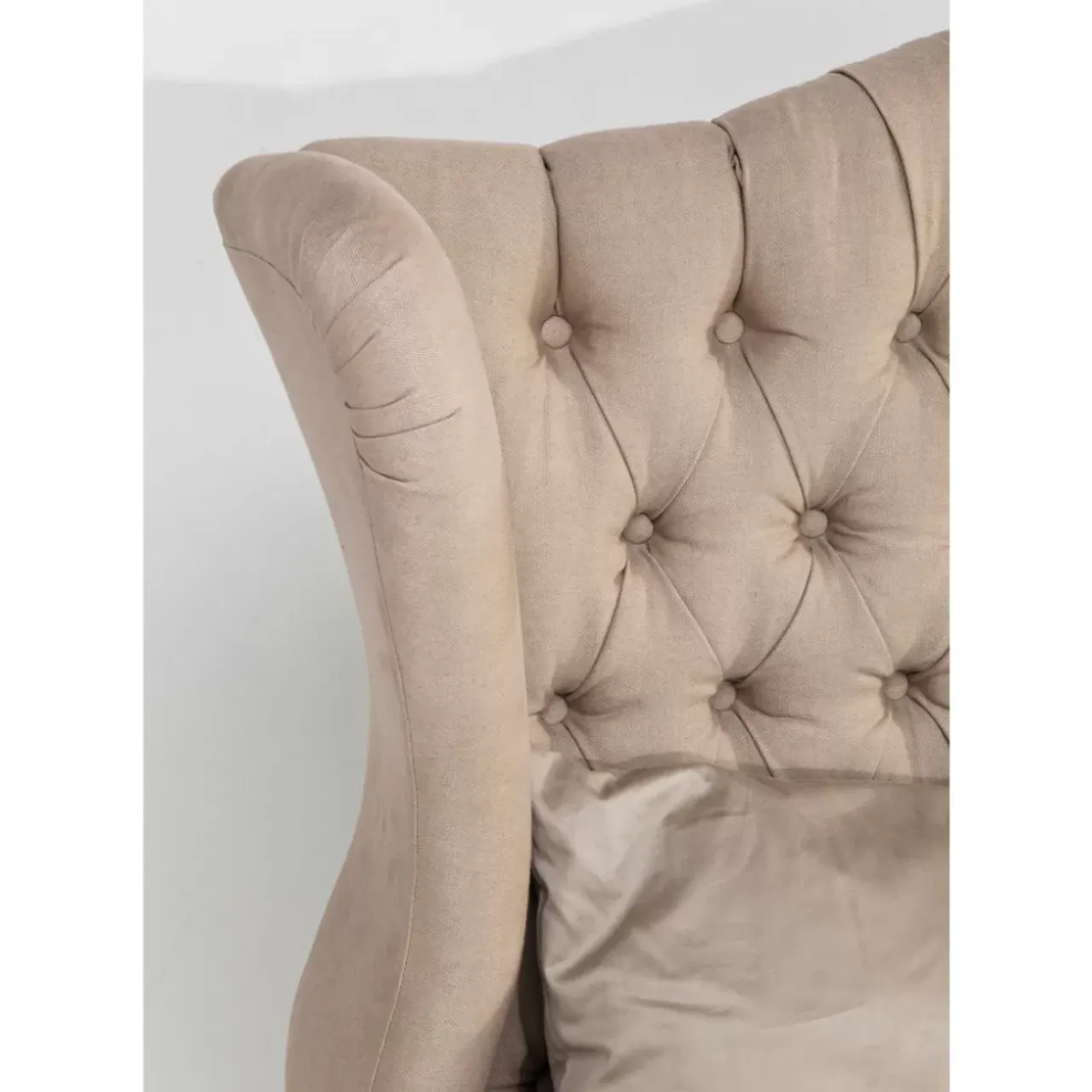 KARE Design Betten-Bett City Spirit Linen Natural 160X200Cm